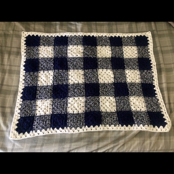 🖤 Crochet Baby Stroller Blanket. - Picture 3 of 3